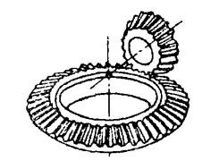 Gleason spiral bevel gear