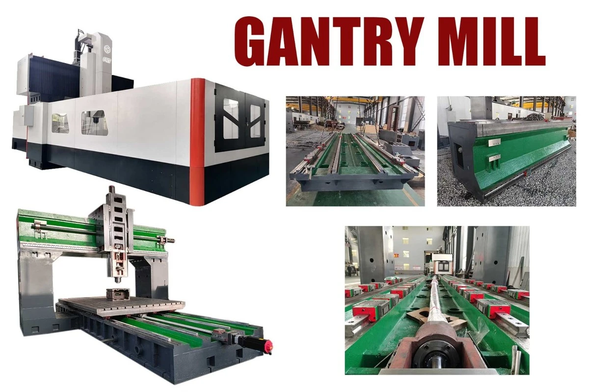 GANTRY MILL for heavy duty machining GANTRY MILL for heavy duty machining