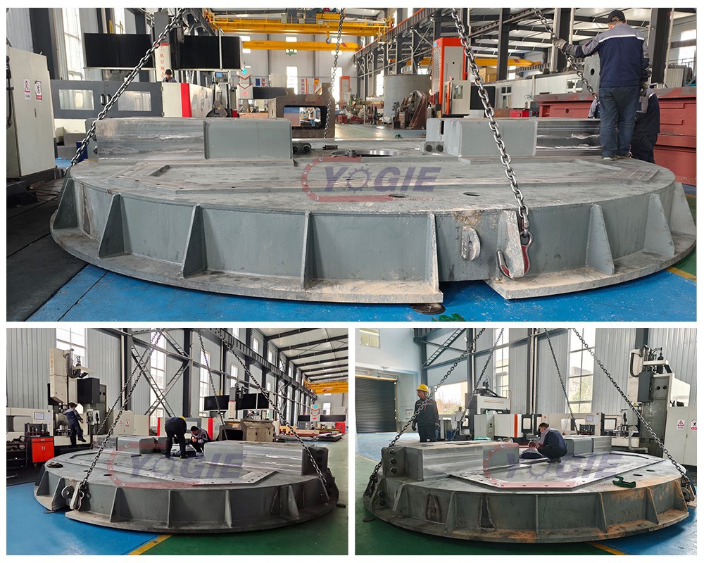 welded rotary platform assembly welded rotary platform assembly