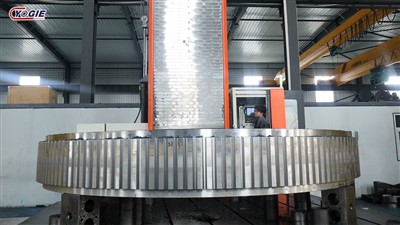 Customized Ball Mill Girth Gear For South American Mining Enters Precision Mi...