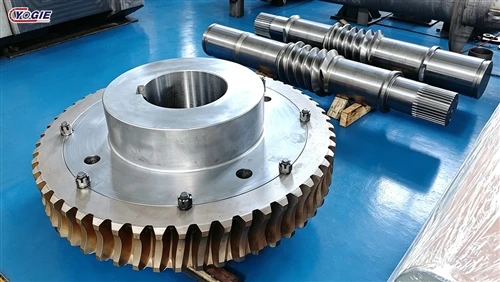 Large Worm Gears And Shafts Successfully Delivered To European Customer