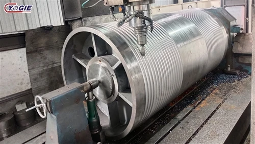 Crane Rope Drum Machining Project For European Client Progressing Smoothly