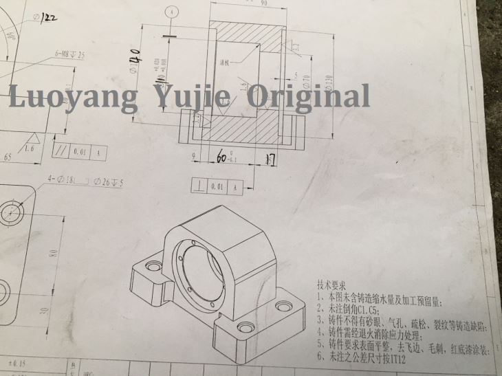 Customized Bearing Seat