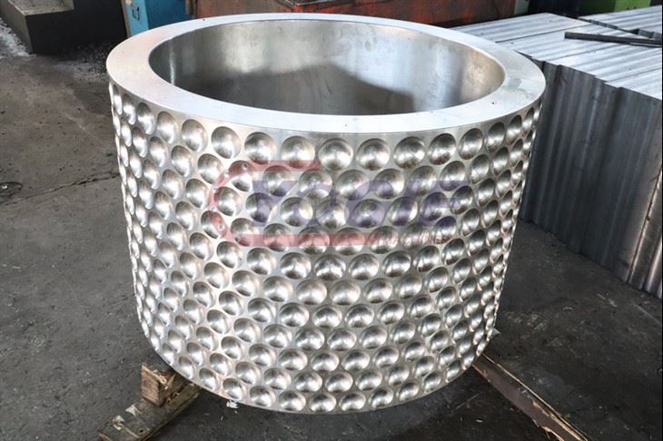 Custom Ball Press Machine 9Cr2Mo Roller Shell