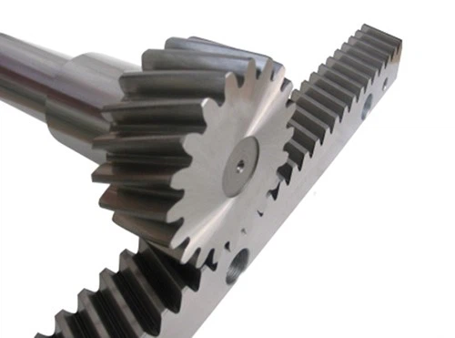 Helical Gear Rack And Pinion